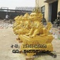 铜雕麒麟 镀金铜雕摆件金属工艺品风铃**全国 价格**批发定制