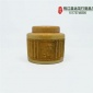 包邮工厂批发定制新款 小号茶经 碳化竹茶叶罐 竹茶叶筒 储物罐摆